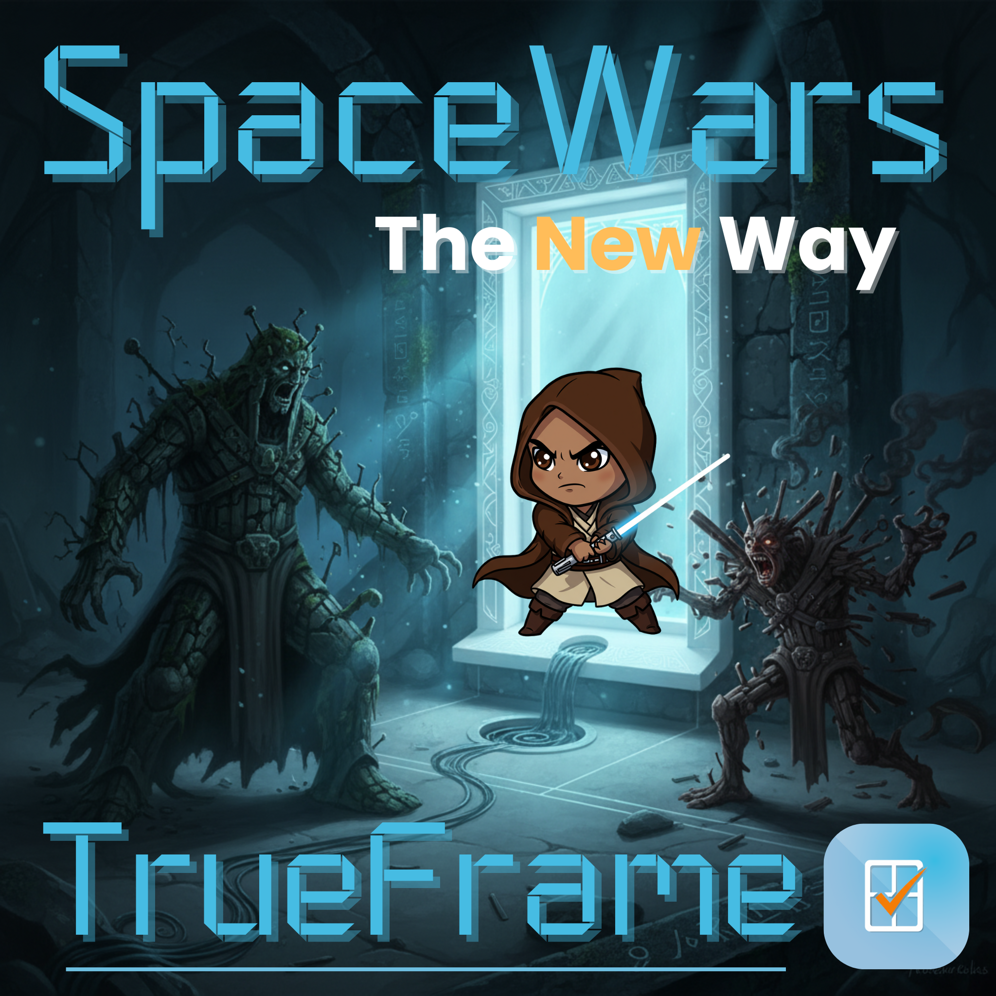 TrueFrame Egress Window Fantasy Scene