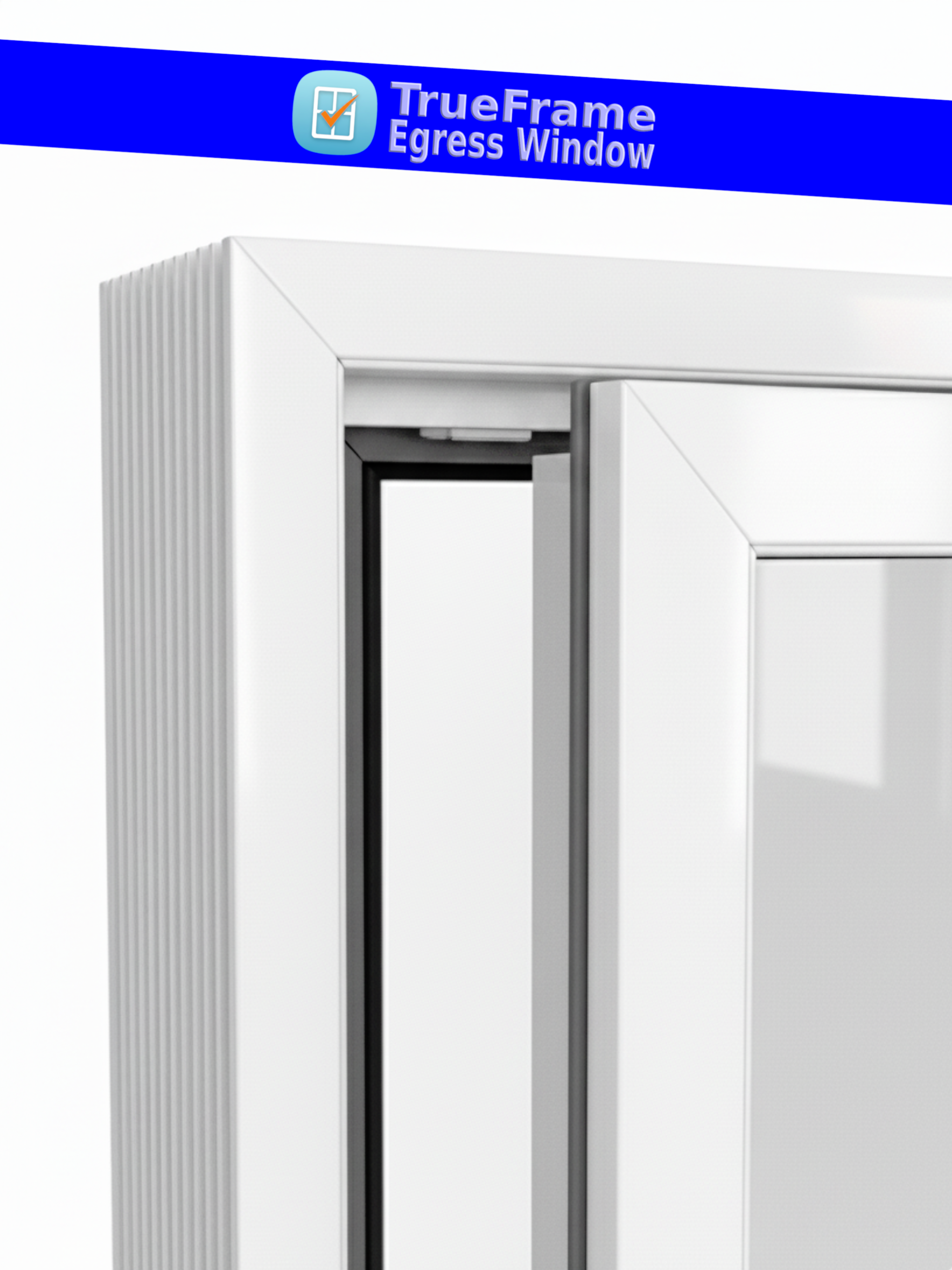 Wholesale egress window inswing feature