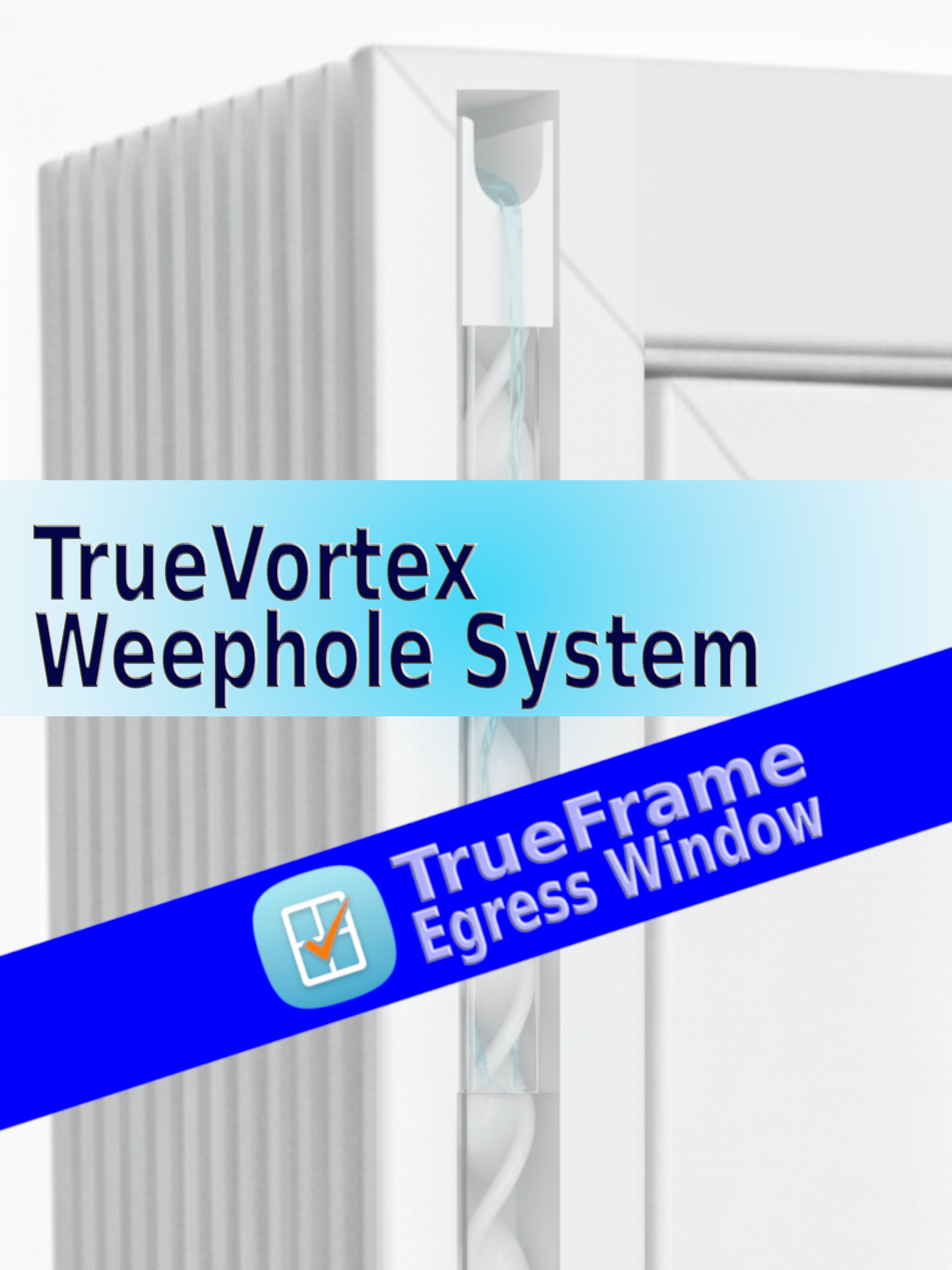 Vortex weephole design system